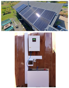 kit solar fotovoltaico 6.2 kw expandible con batería dyness 5.1 kwh