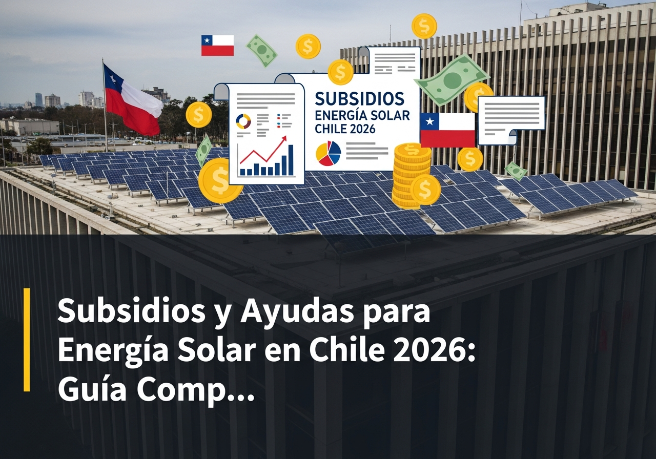 subsidios energia solar chile 2026