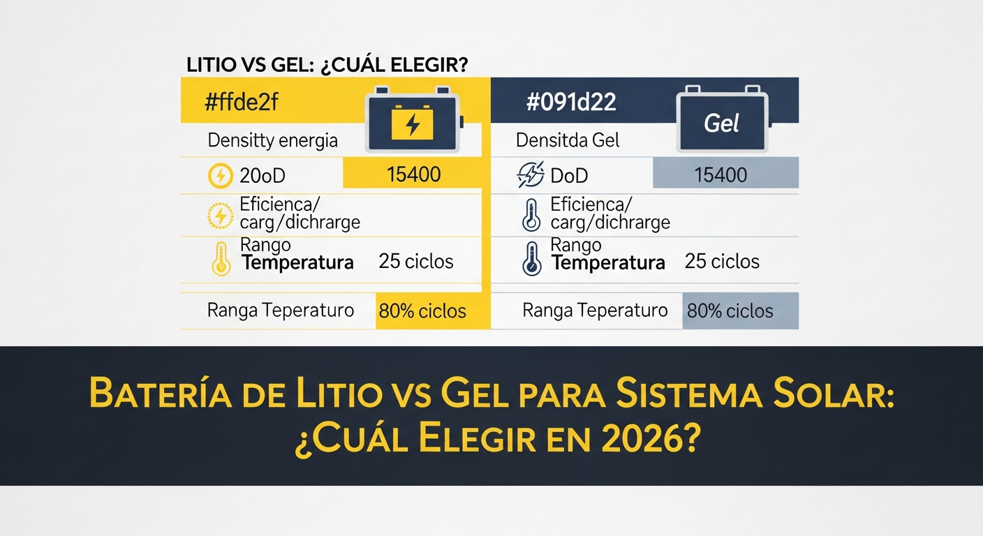 bateria litio vs gel solar