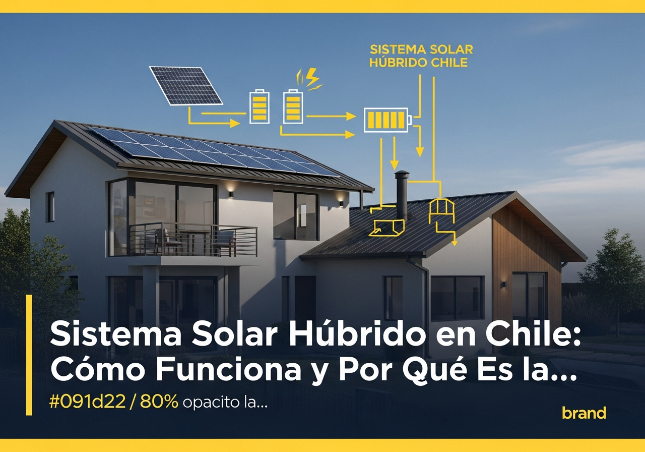 sistema solar hibrido chile