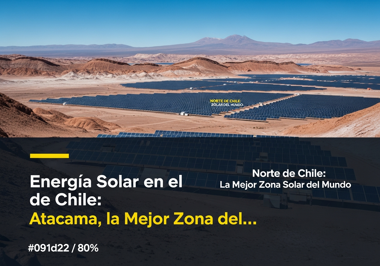energia solar norte chile atacama