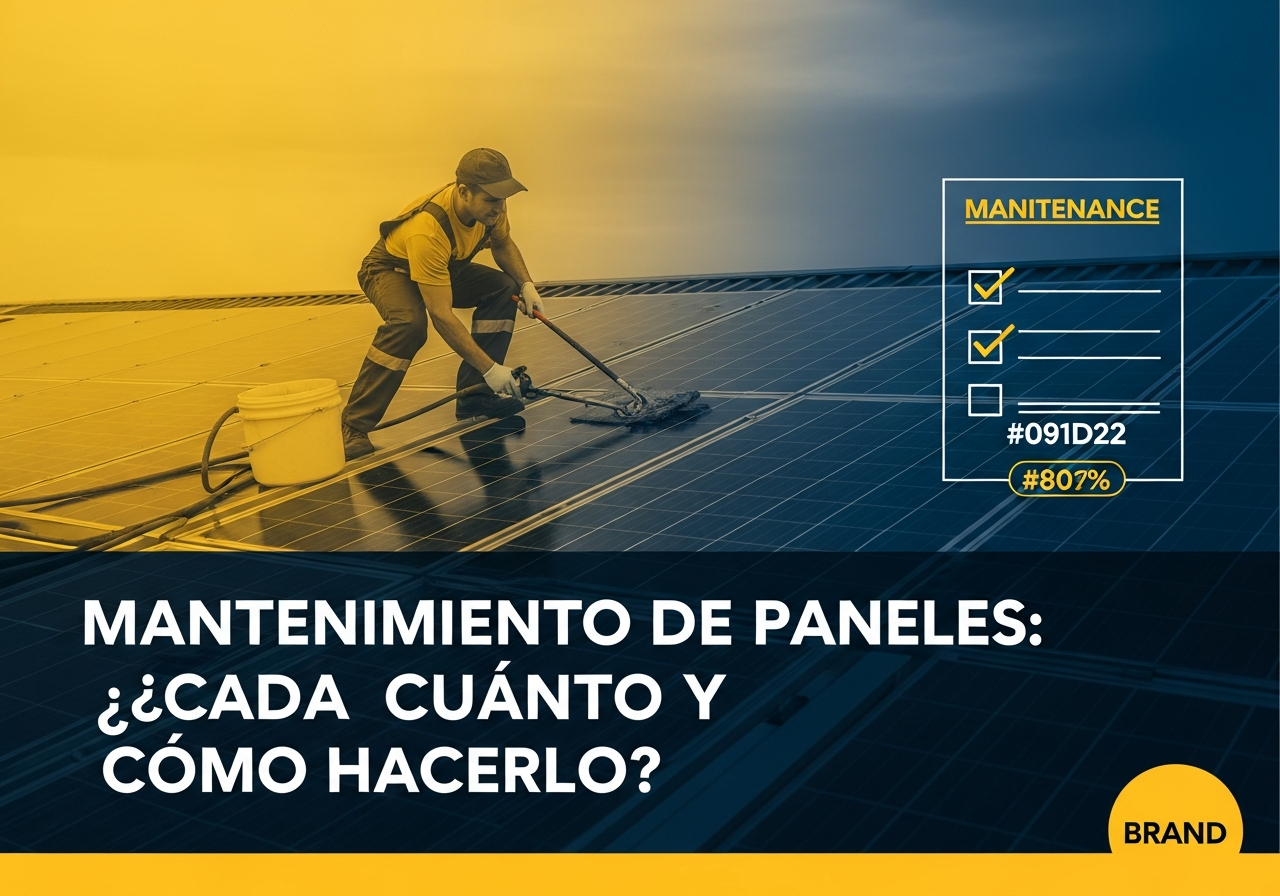 mantenimiento paneles solares chile