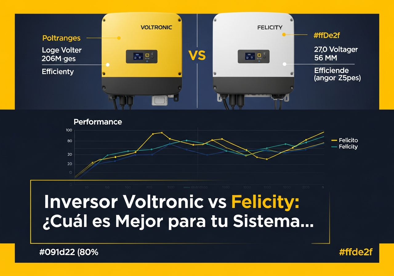 inversor voltronic vs felicity solar chile