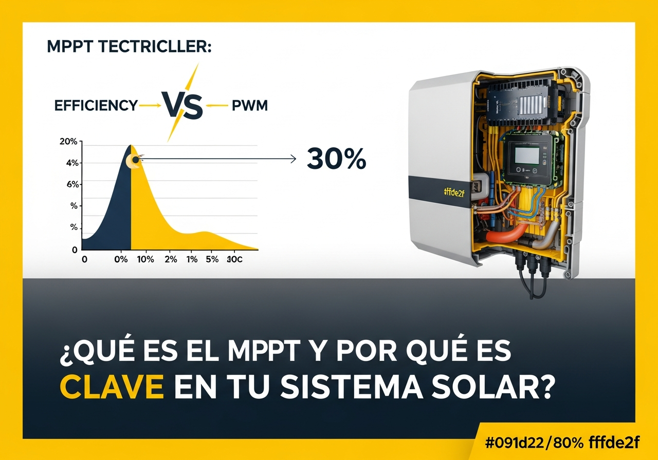que es mppt solar controlador carga