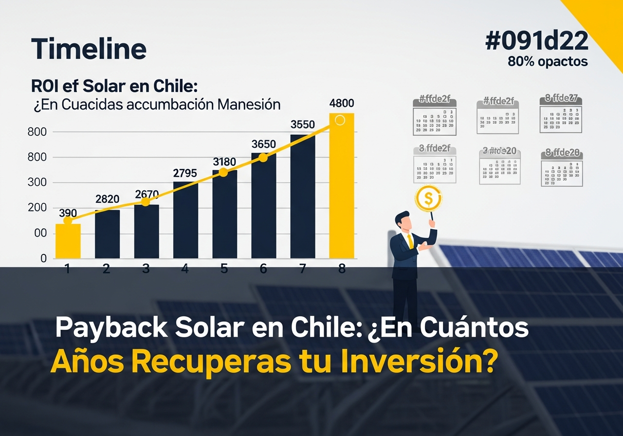 payback inversion solar chile años