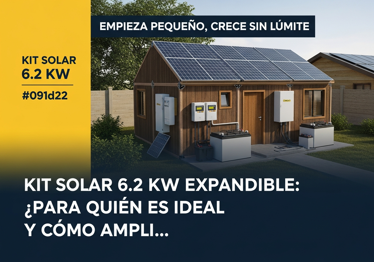 kit solar 6.2kw expandible solarooff como ampliar